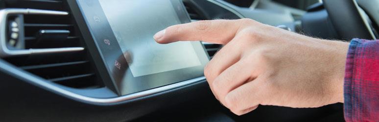 Using a satnav