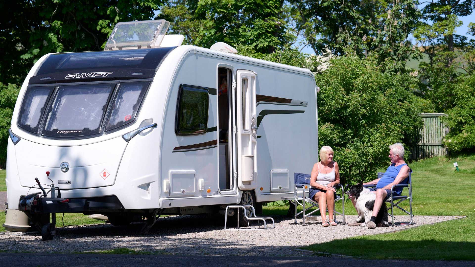 caravanning with a dog