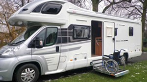 Modified motorhome