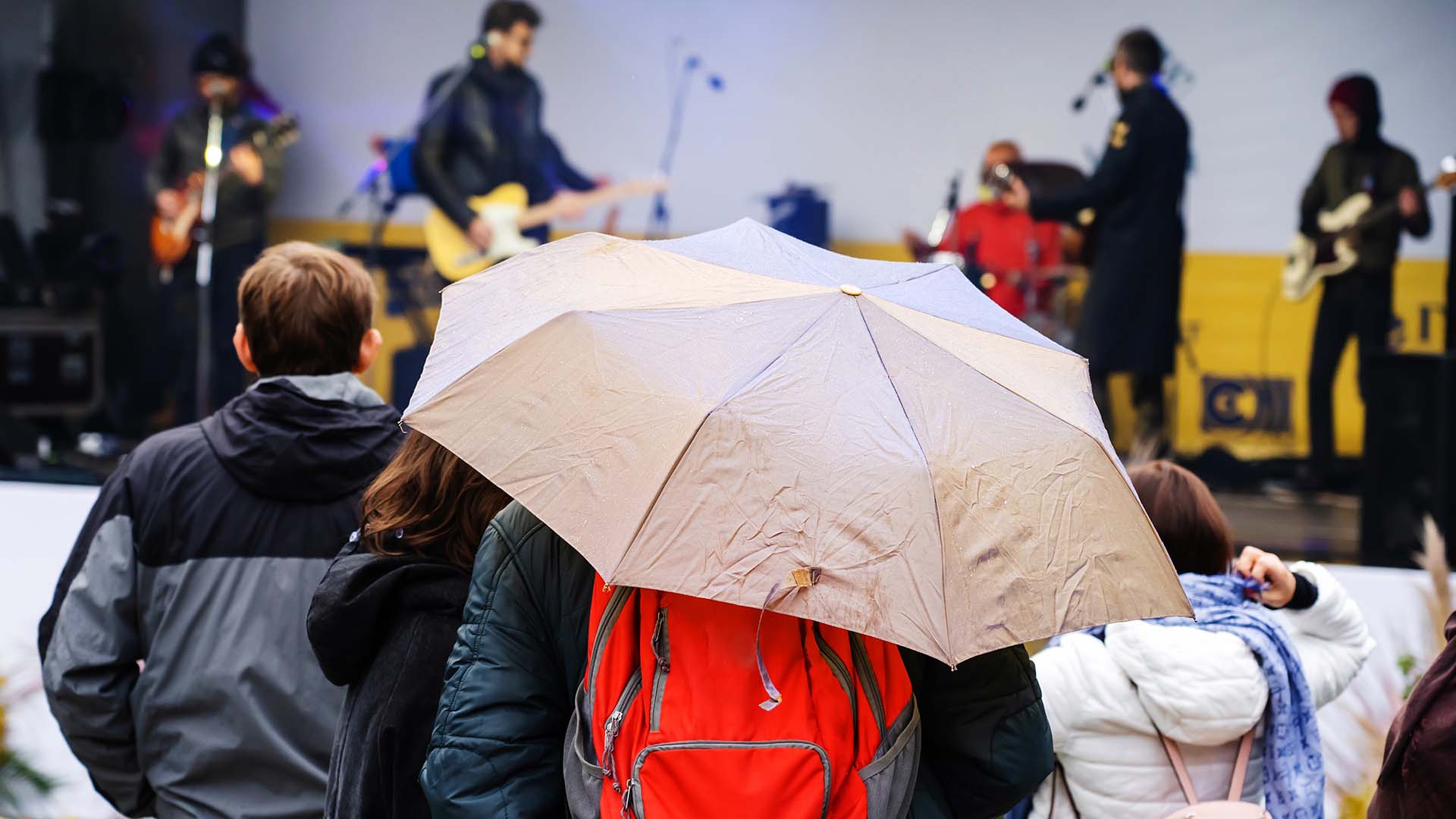 Umbrella at festival