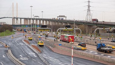 Dartford crossing height control system