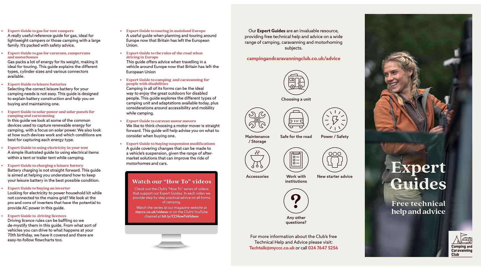 Expert Guides leaflet