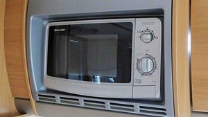 Silver microwave