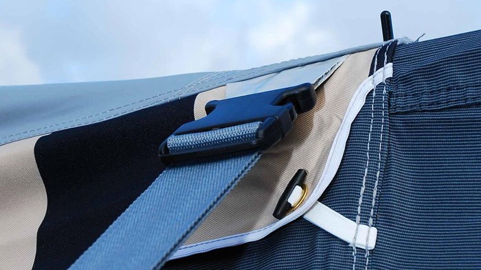 Awning storm strap