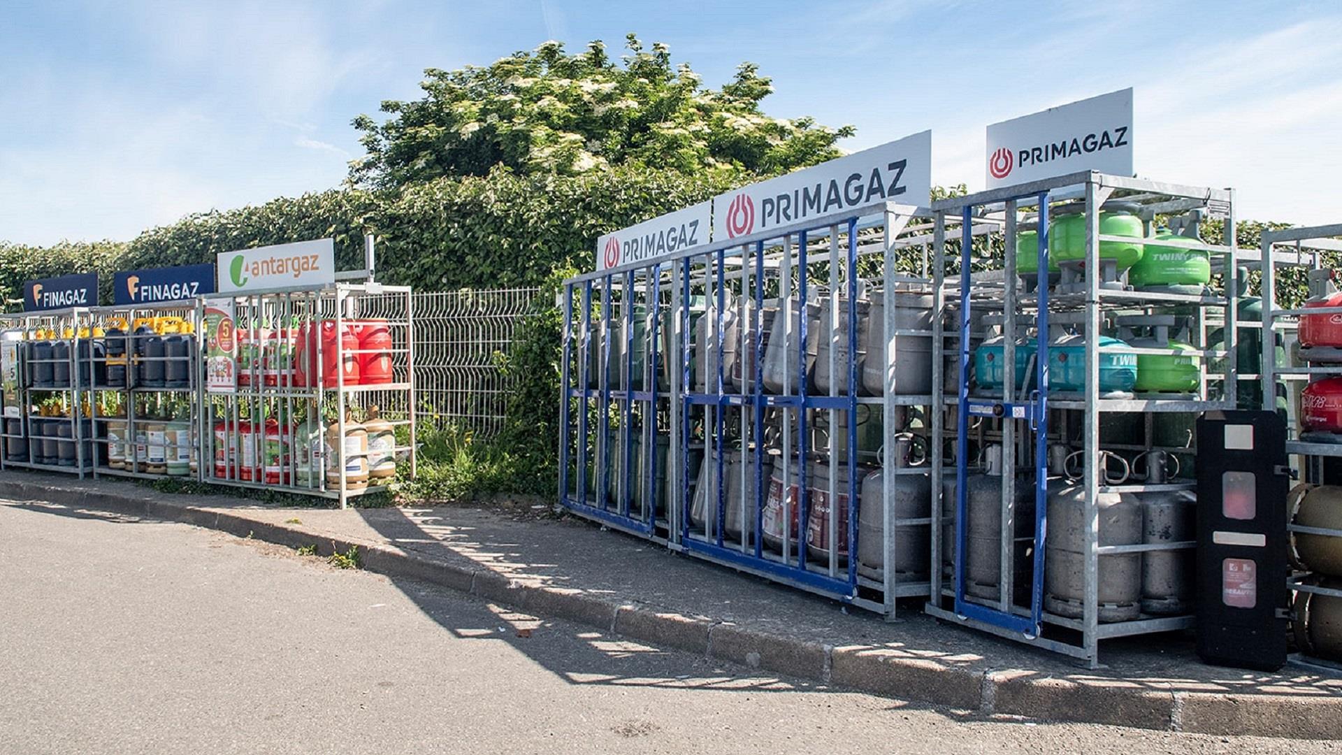 Camping gas in France