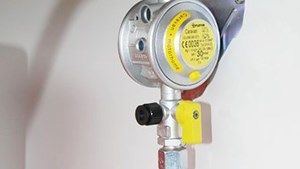 A truma regulator with pigtail