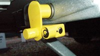 A corner steady lock