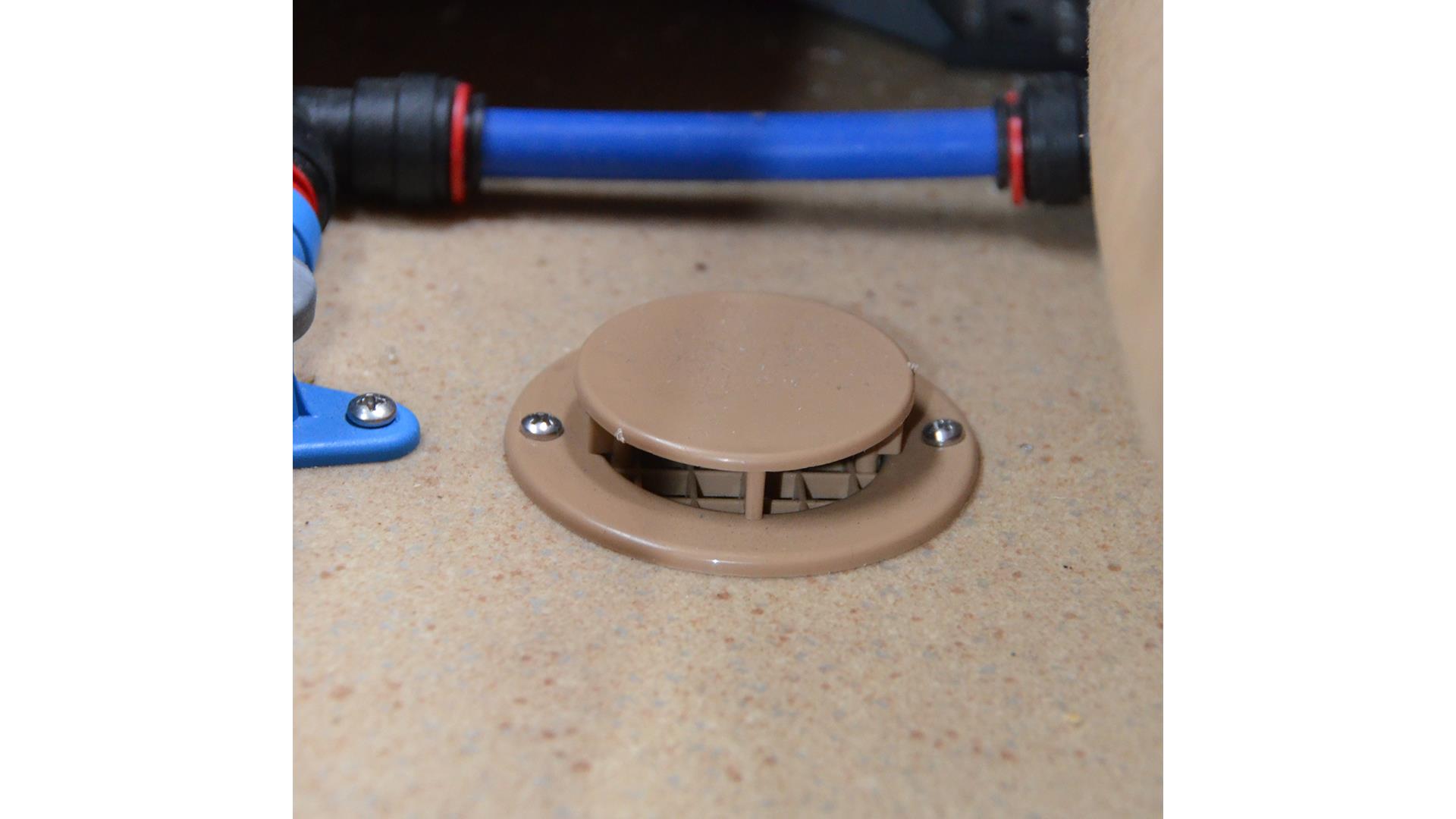 Gas drop vents