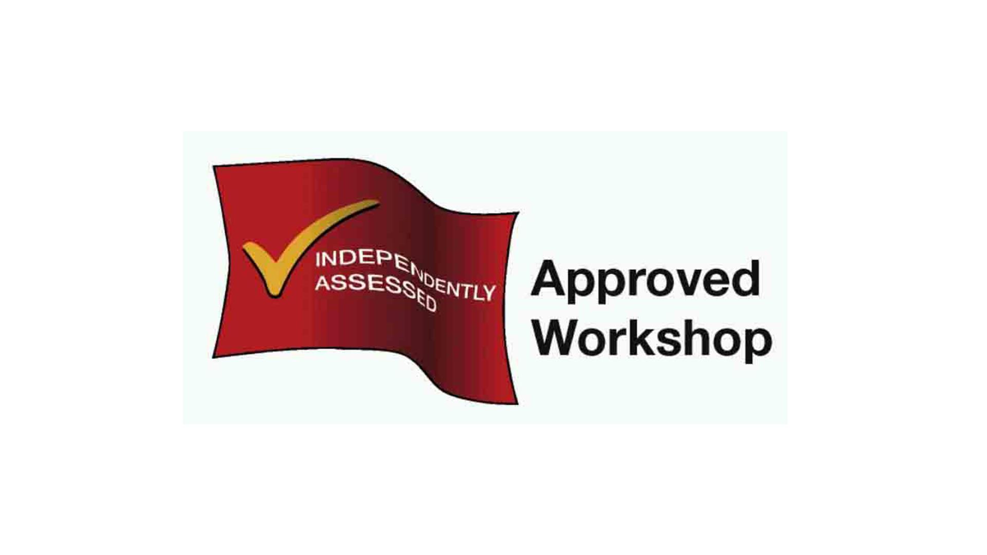 Approved workshop logo
