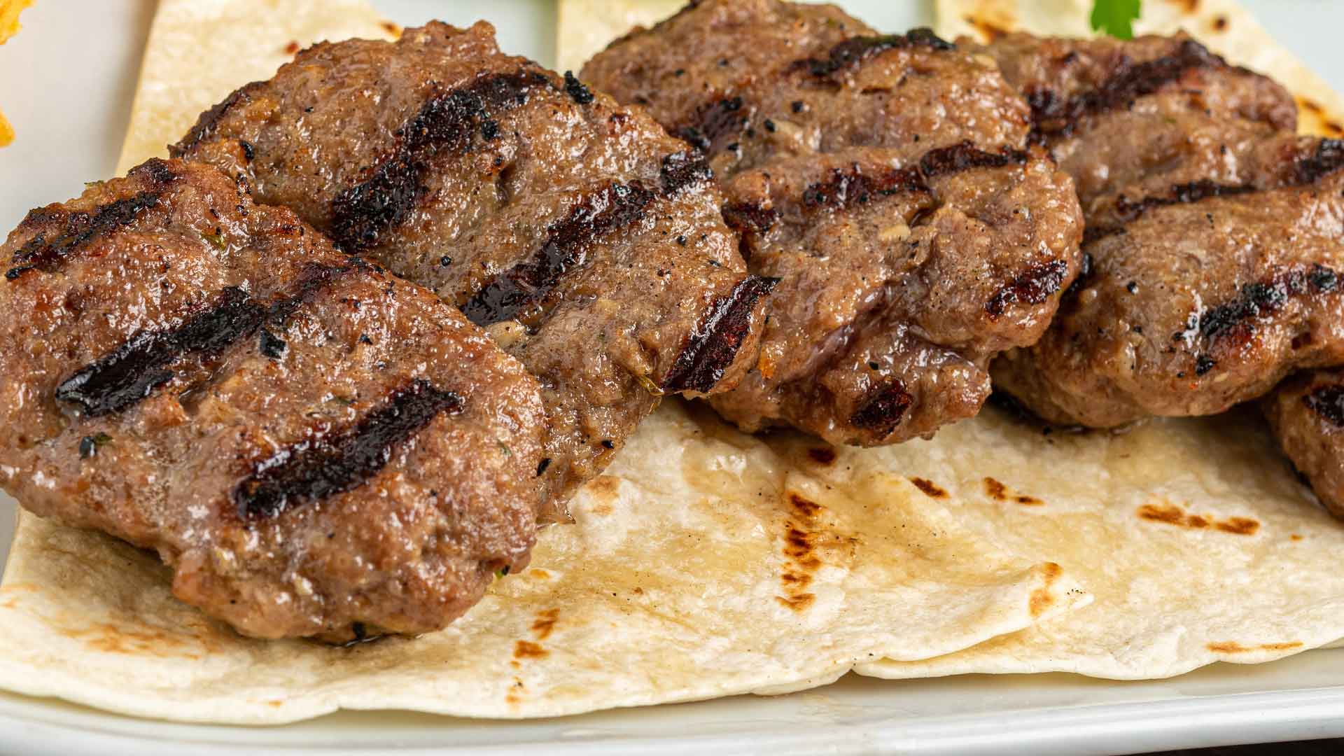 Grilled kofte