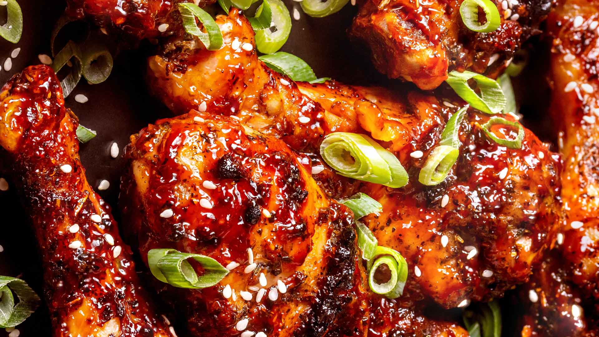 Teriyaki chicken drummers