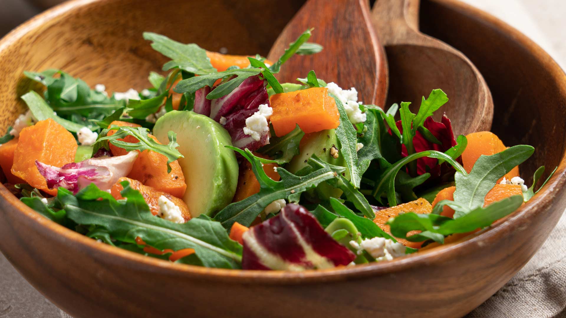 Potato and veg salad