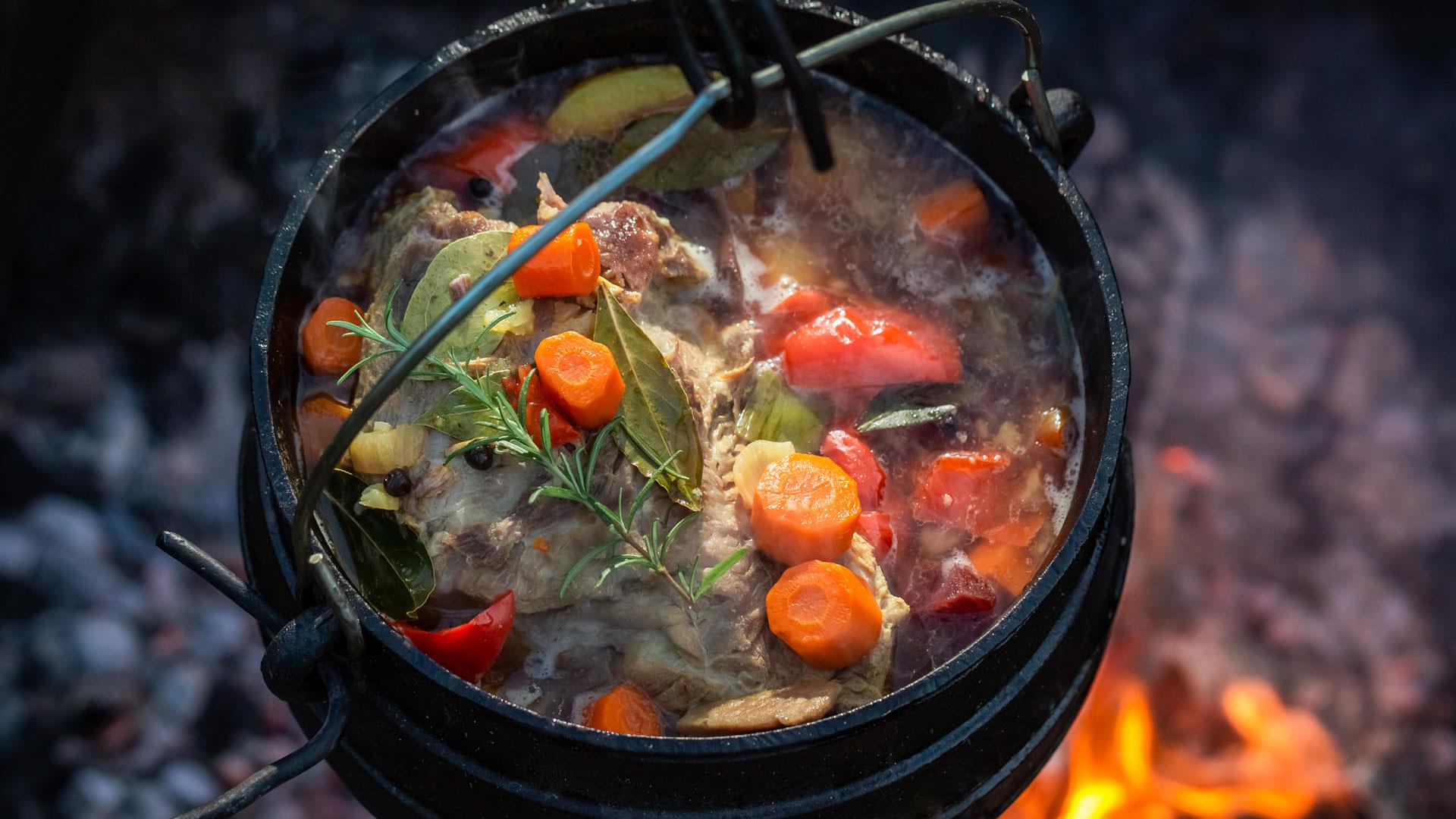 Campfire stew
