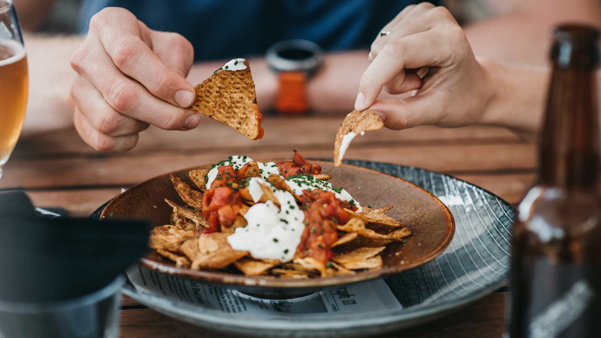 Loaded nachos