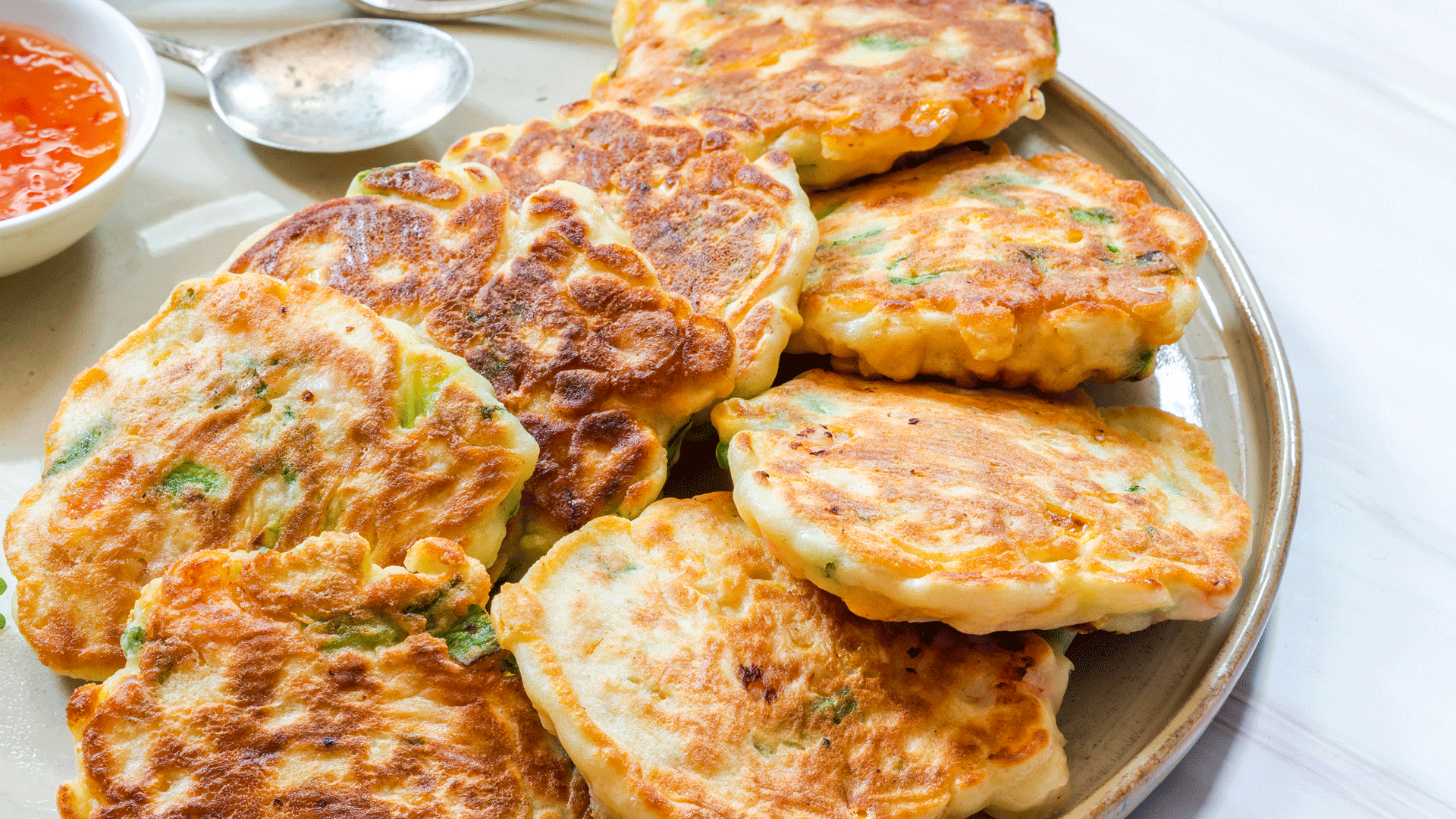 Sweetcorn fritters