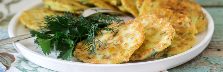 Sweetcorn fritters