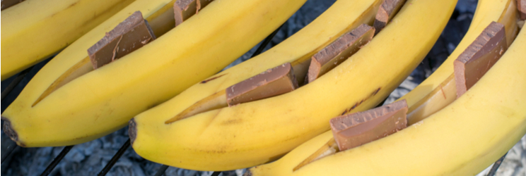 Chocolate bananas