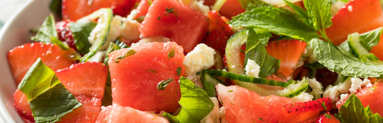 Watermelon salad