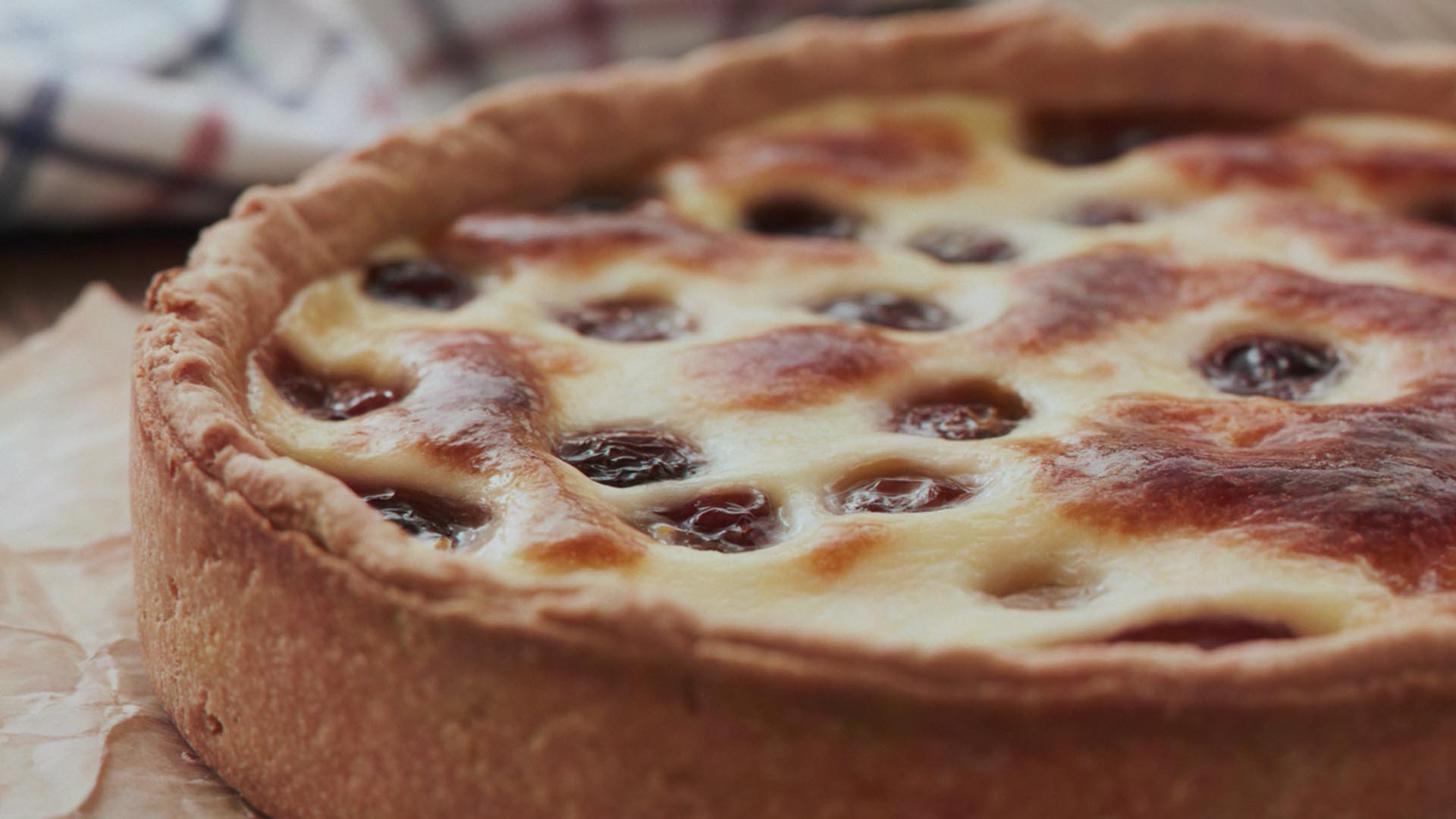 Yorkshire curd tart