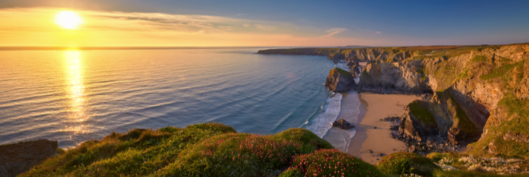 cornwall coast landscape