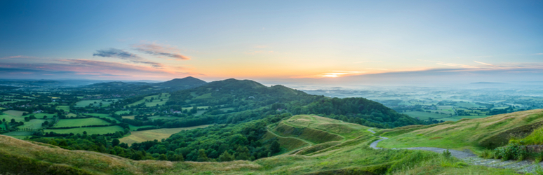 malvern hills landscape