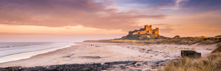 northumberland coast landscape