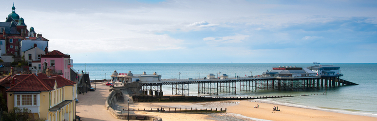 cromer coast and pier