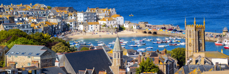 st ives landscape view