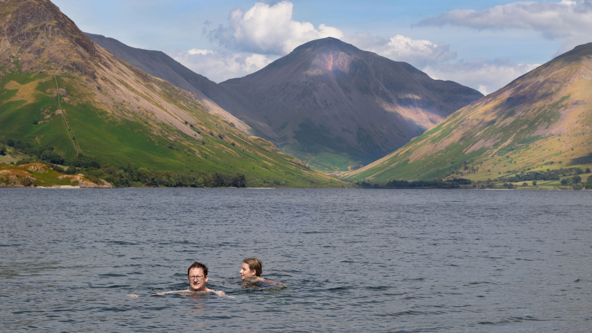 Wild swimming in Wastwater