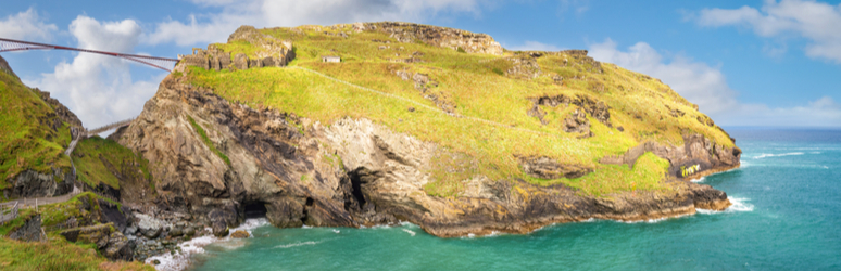 tintagel castle landscape