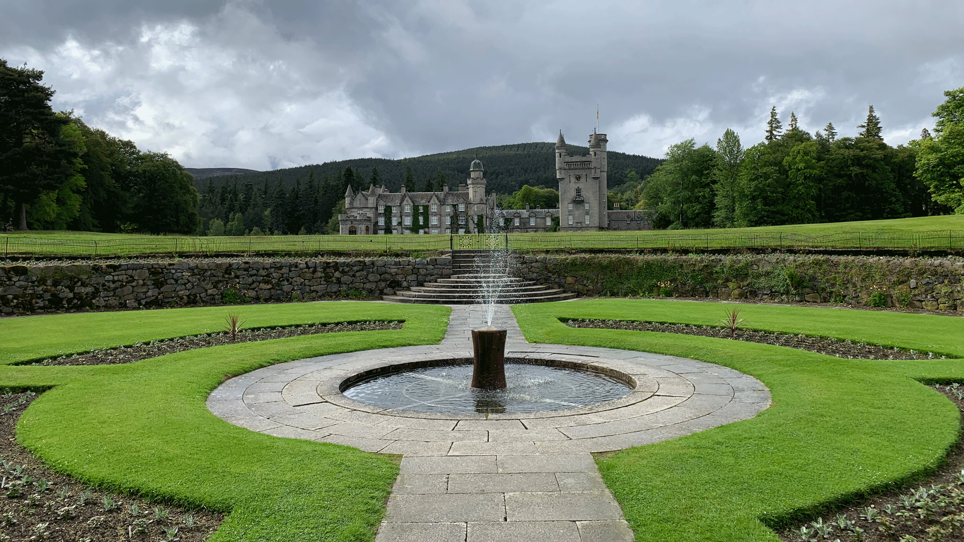 Fountain at Balmoral