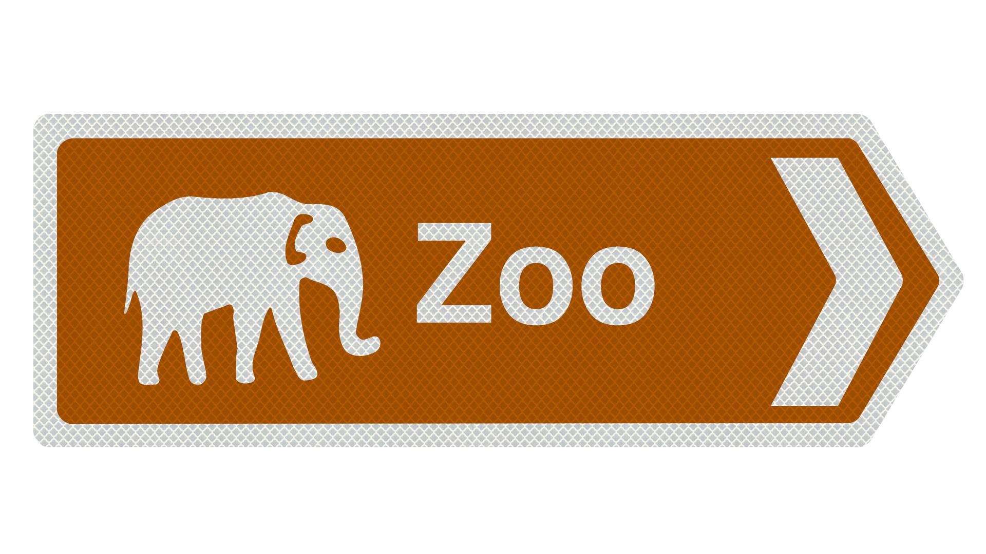 zoo sign