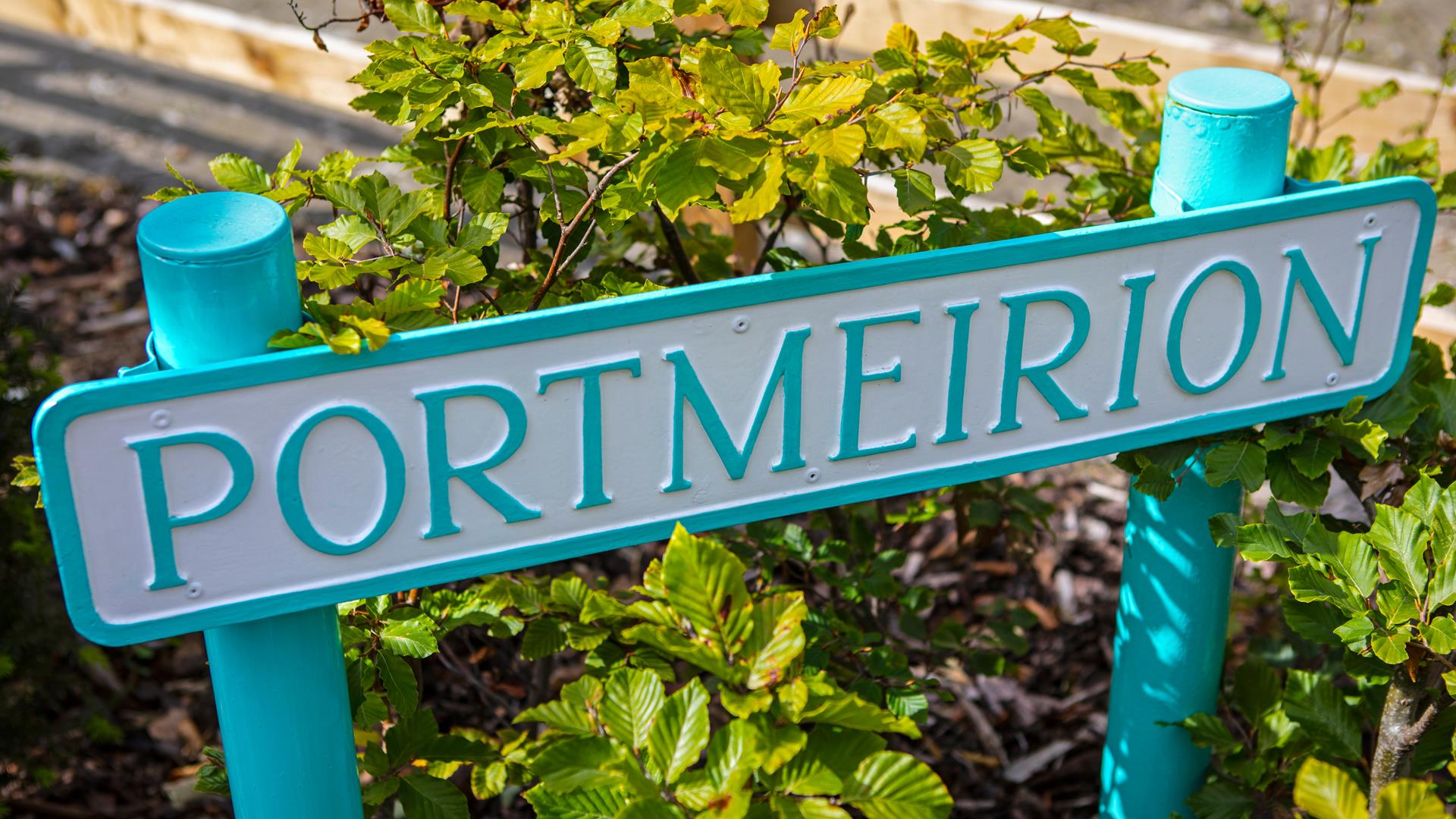 Portmeirion sign