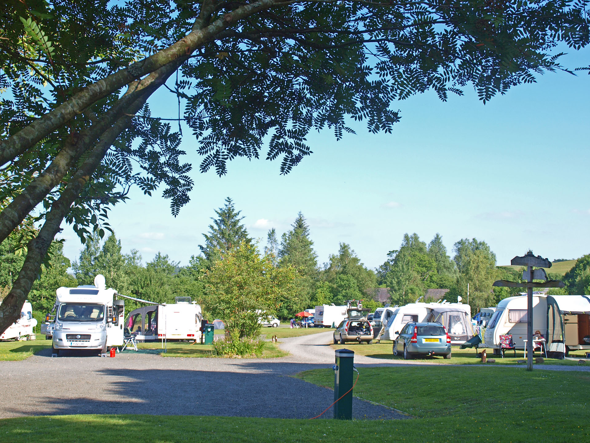 Bellingham Campsite Camping and Caravanning Club Site