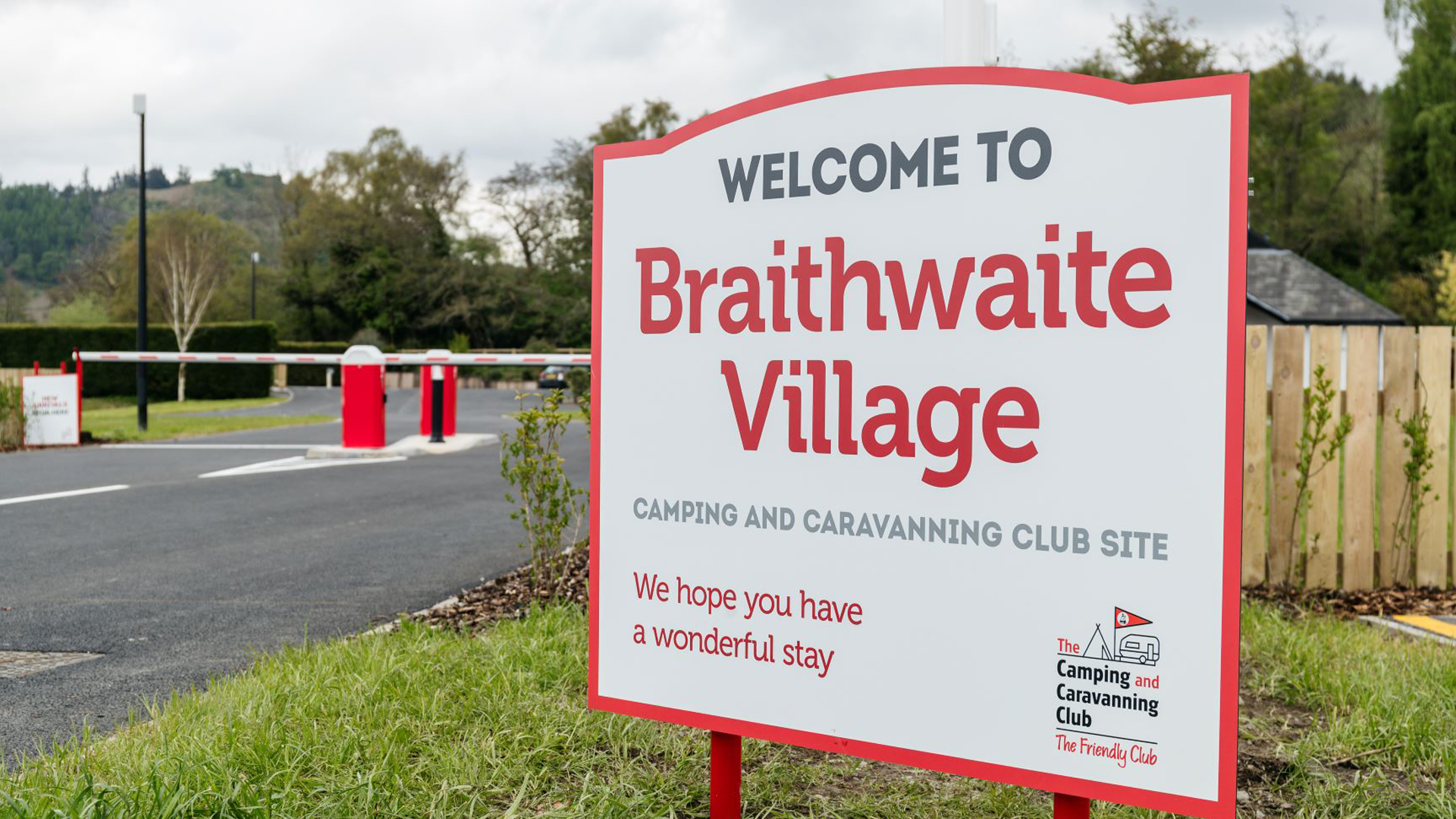 Braithwaite Village Campsite Camping and Caravanning Club Site
