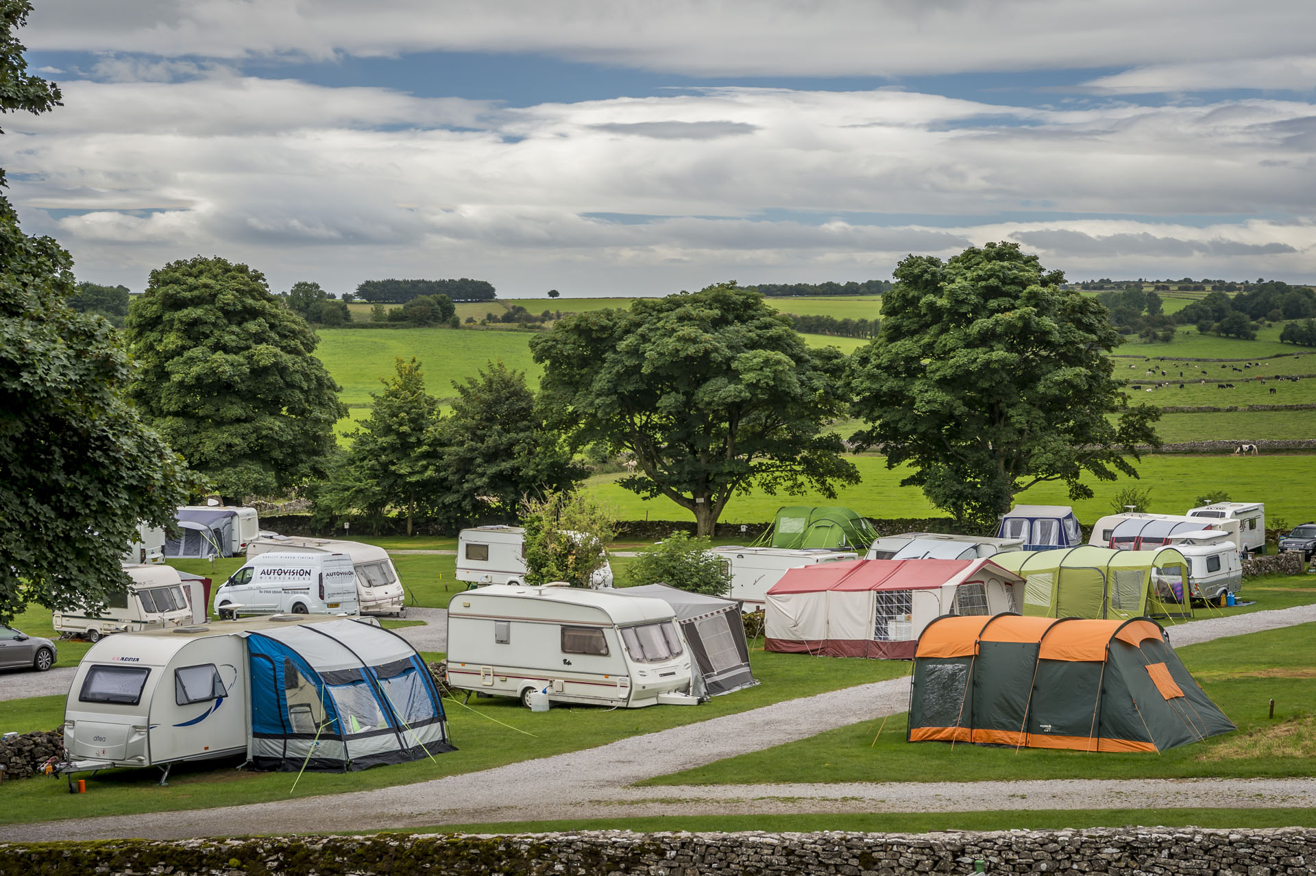Cheddar Mendip Heights - Camping and Caravanning Club Site - The Camping  and Caravanning Club