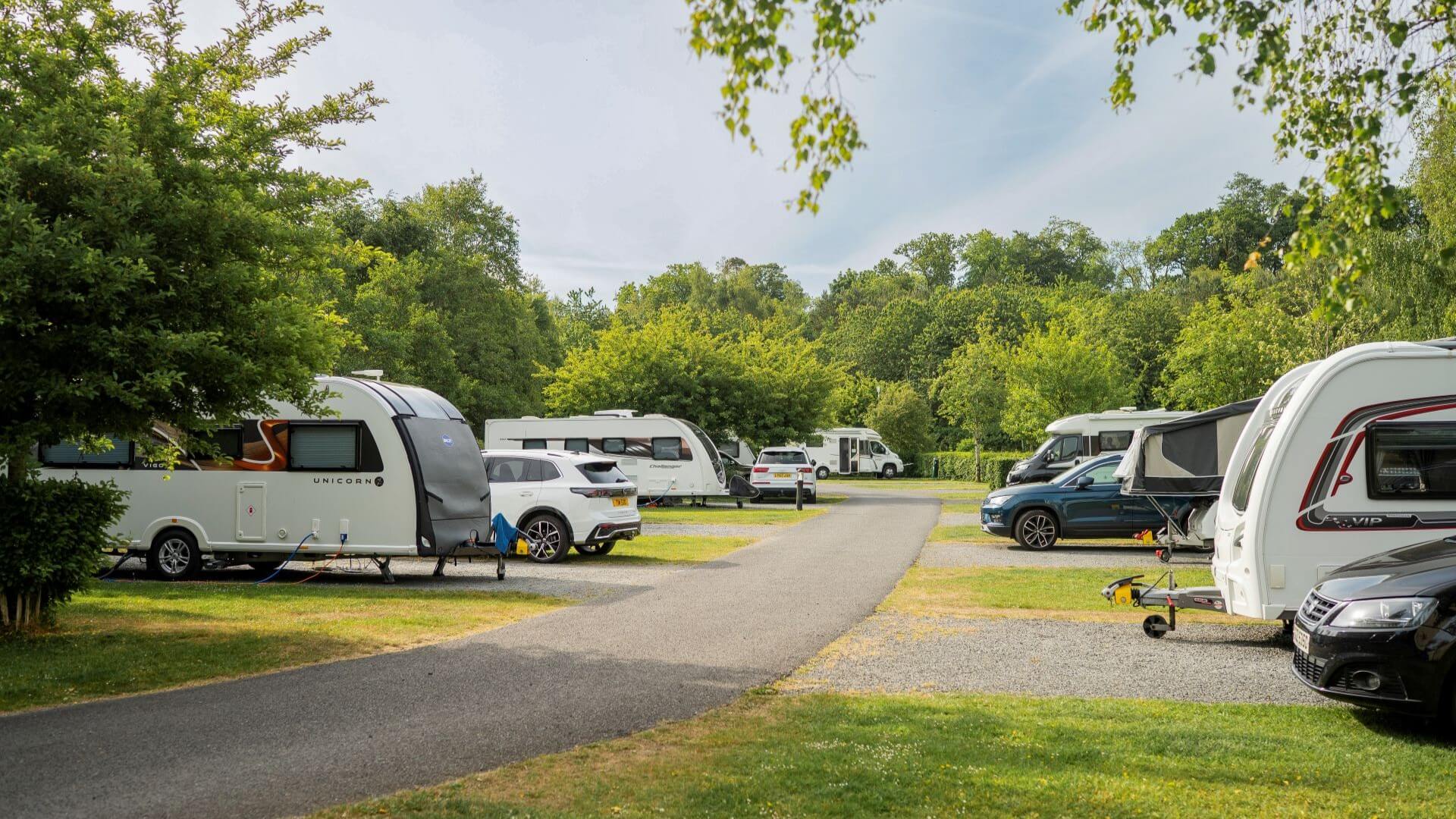 Delamont Country Park - Camping and Caravanning Club Site