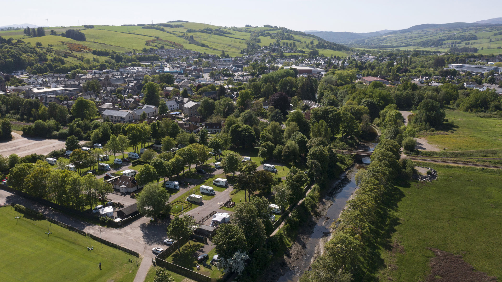 Dingwall Campsite - Camping and Caravanning Club Site