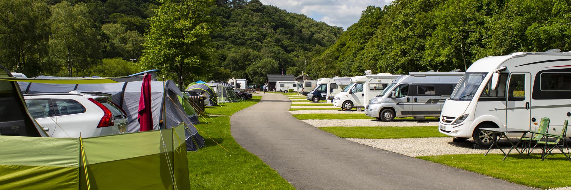 Motorhomes in Hayfield