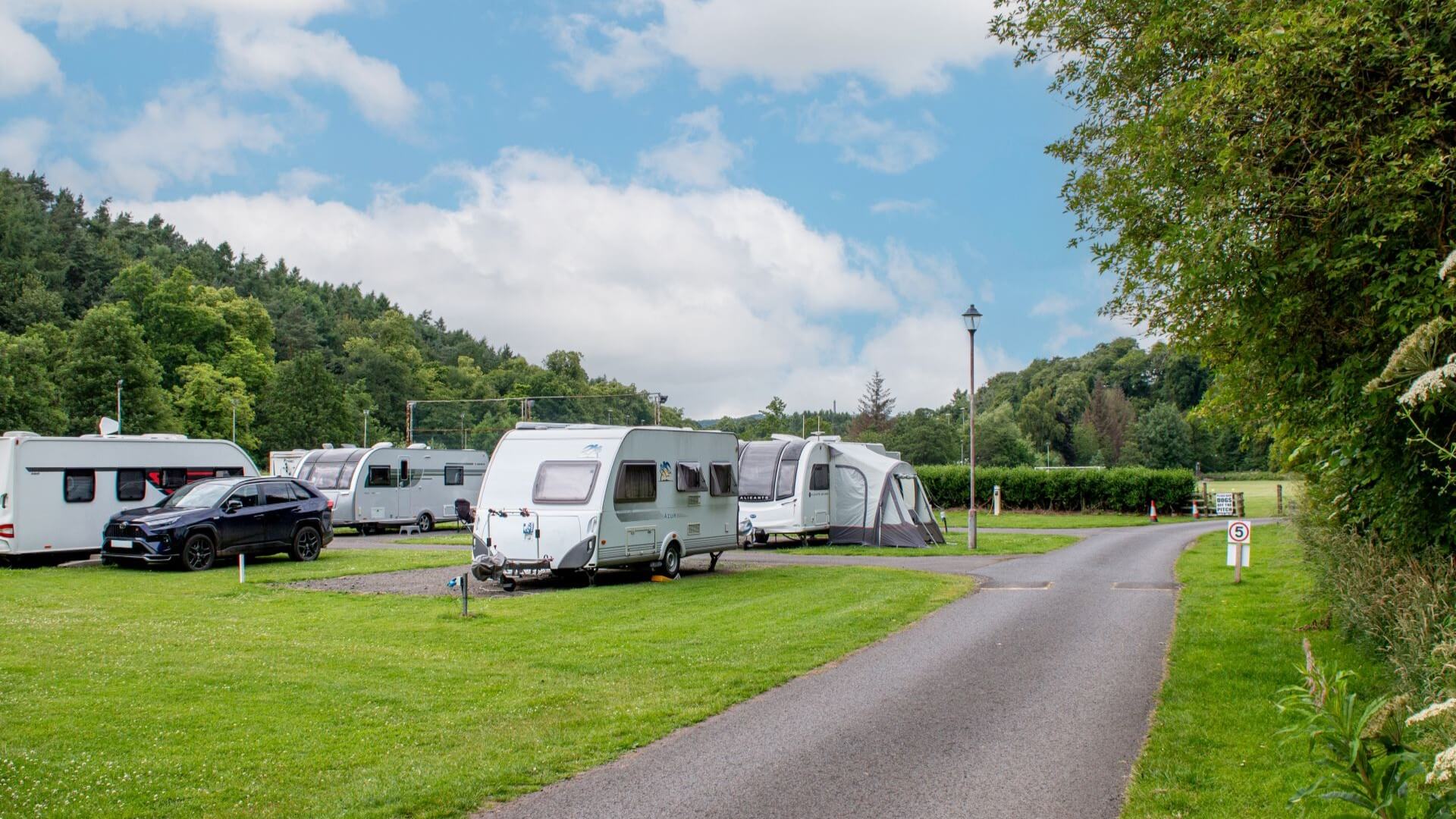 Jedburgh Camping & Caravan Club site — photo 2