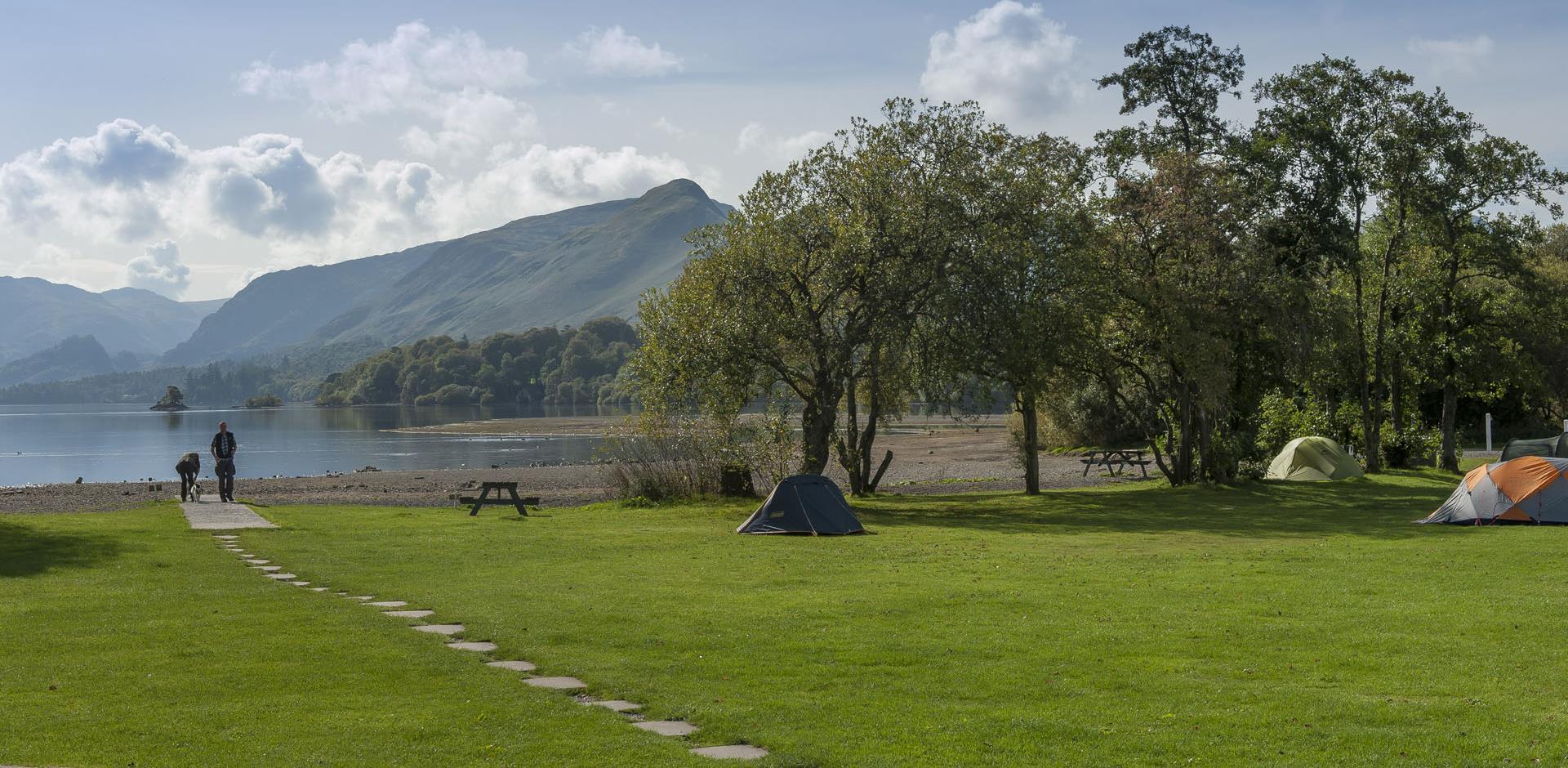 Lake near Keswick Campsite