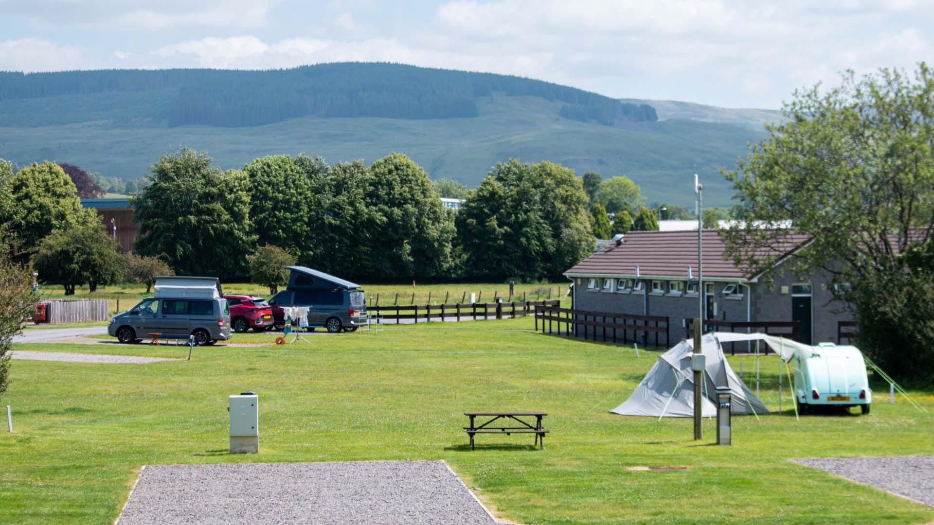 Moffat Camping and Caravanning Club Site