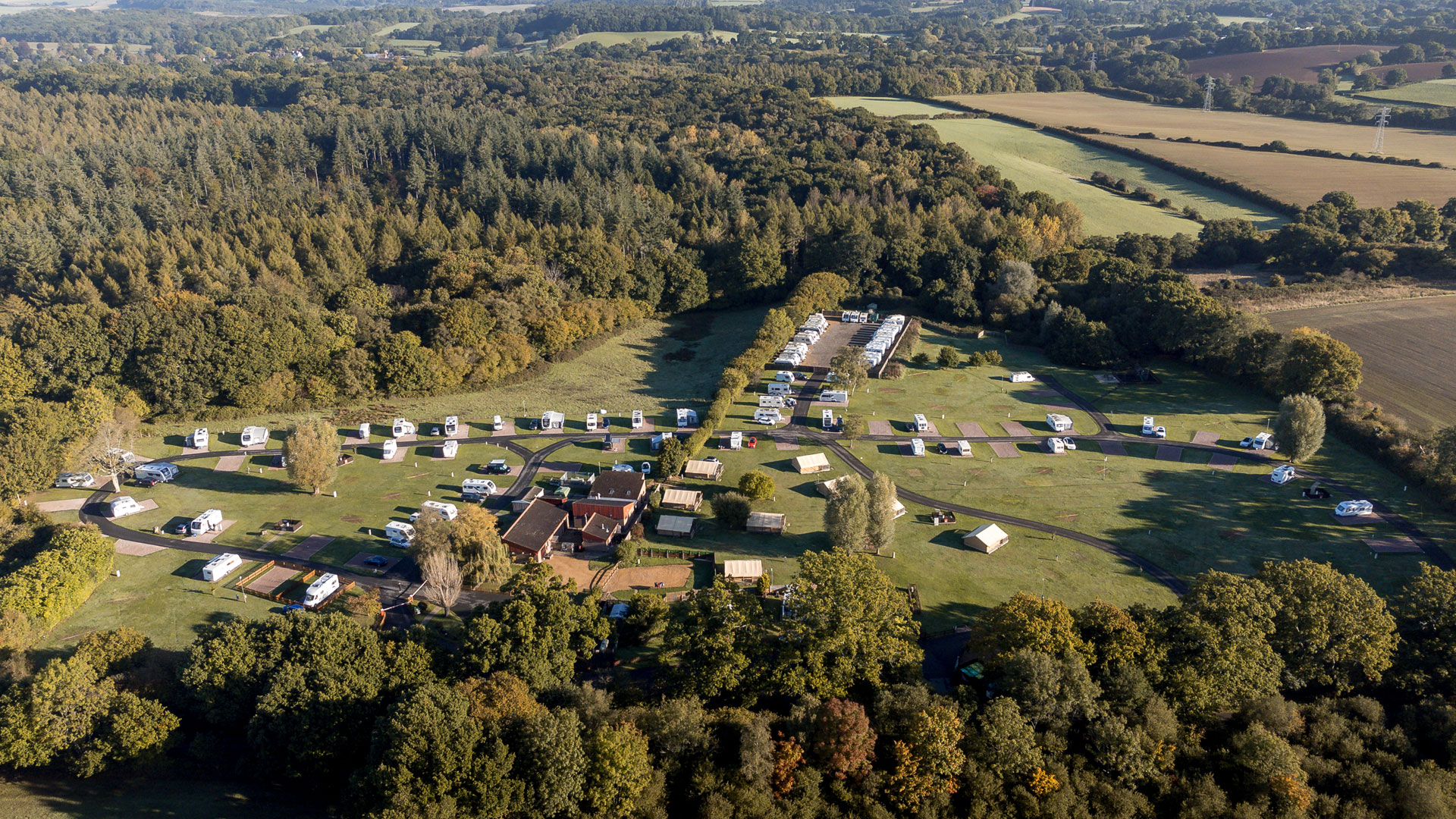 Verwood Campsite Camping and Caravanning Club Site