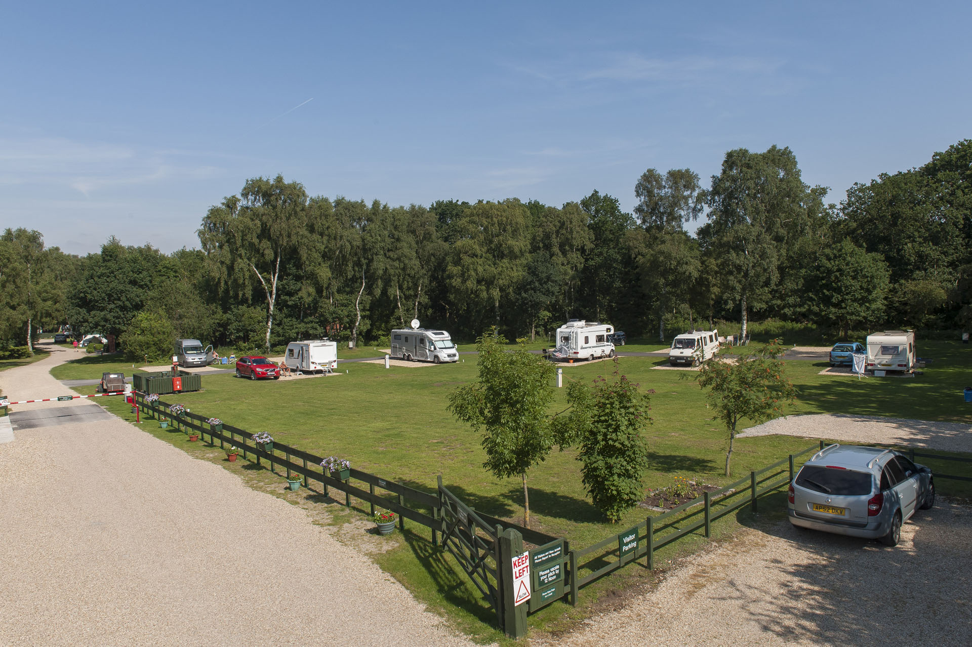 Woodhall Spa Campsite Camping and Caravanning Club Site