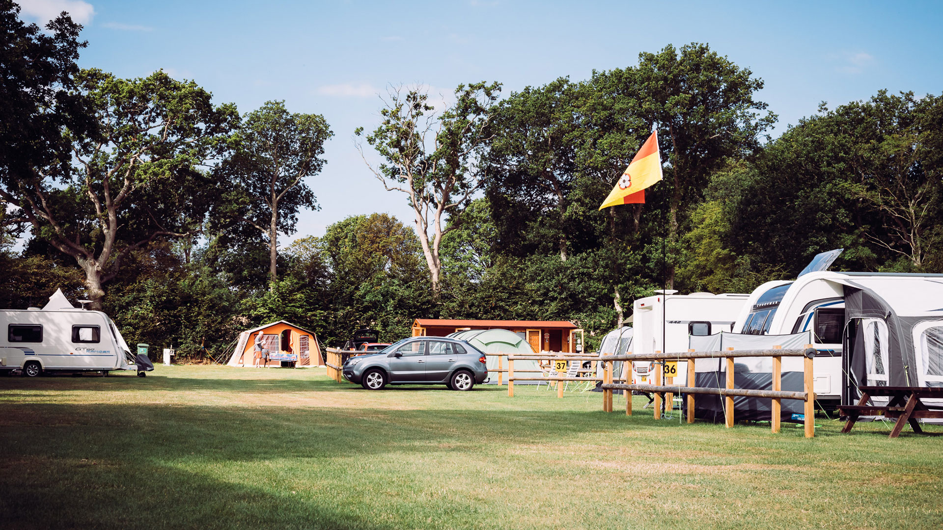 Ashford Broadhembury Caravan & Camping Park The Camping and