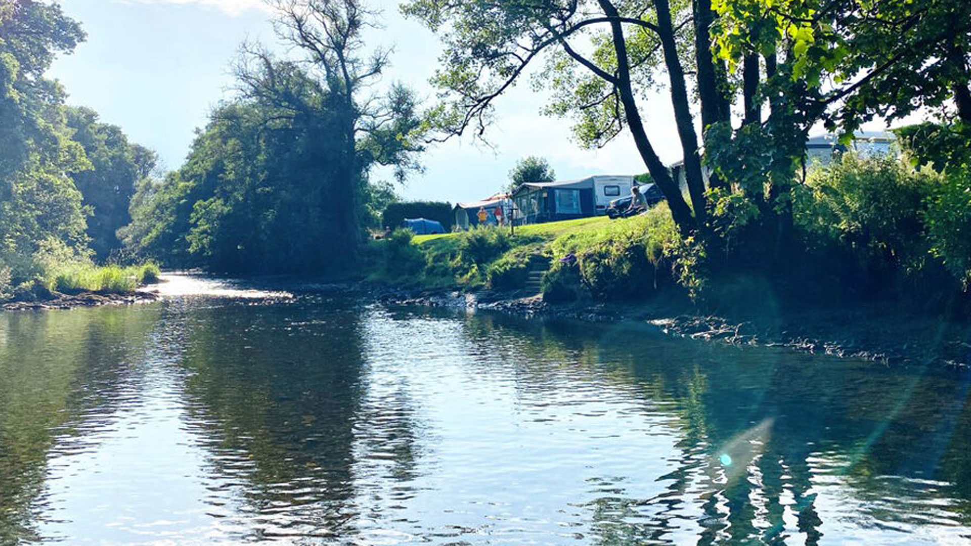 Builth Wells Riverside Caravan & Camping Park The Camping and Caravanning Club