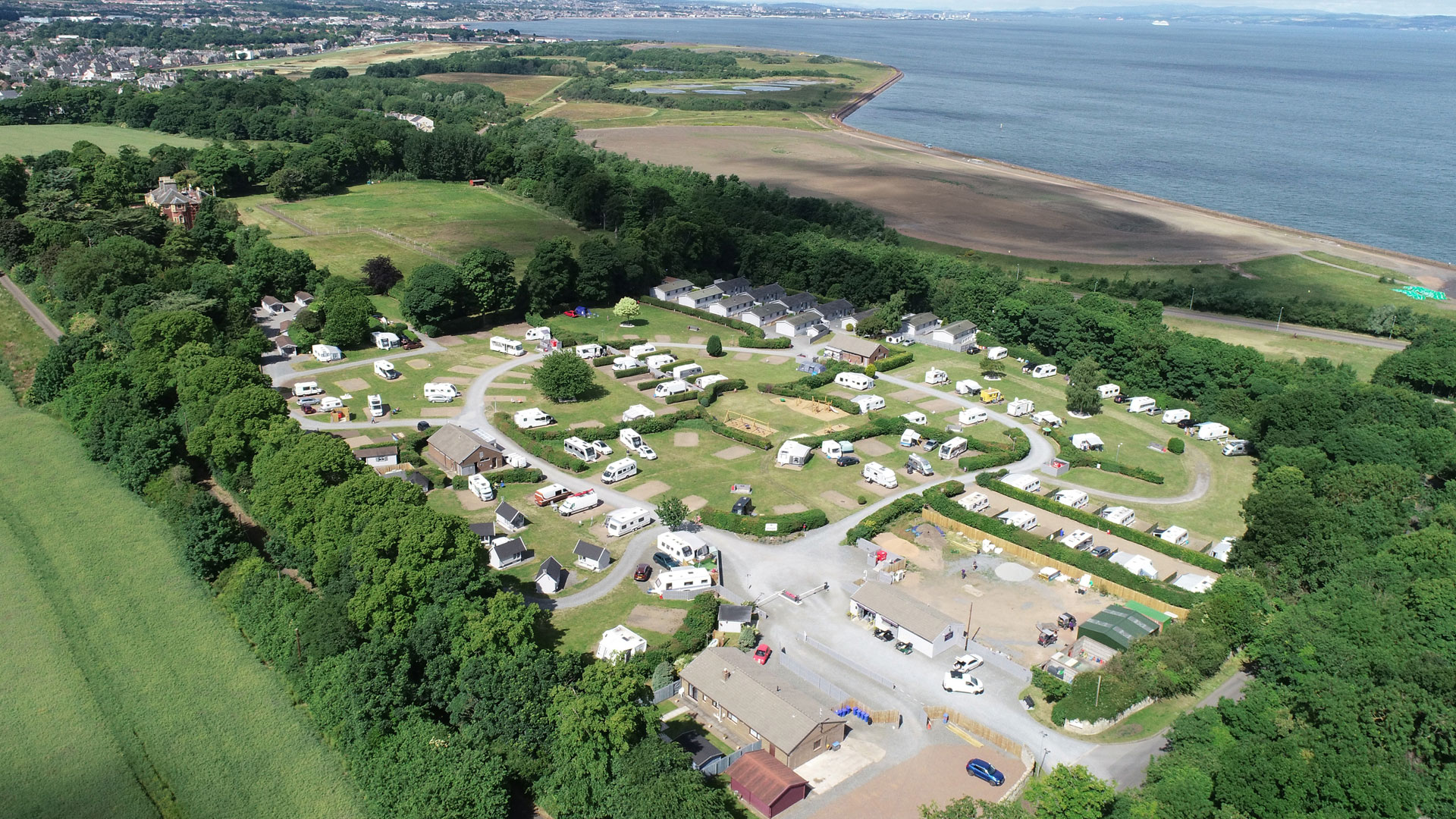 Edinburgh Drummohr Camping & Glamping Site The Camping and