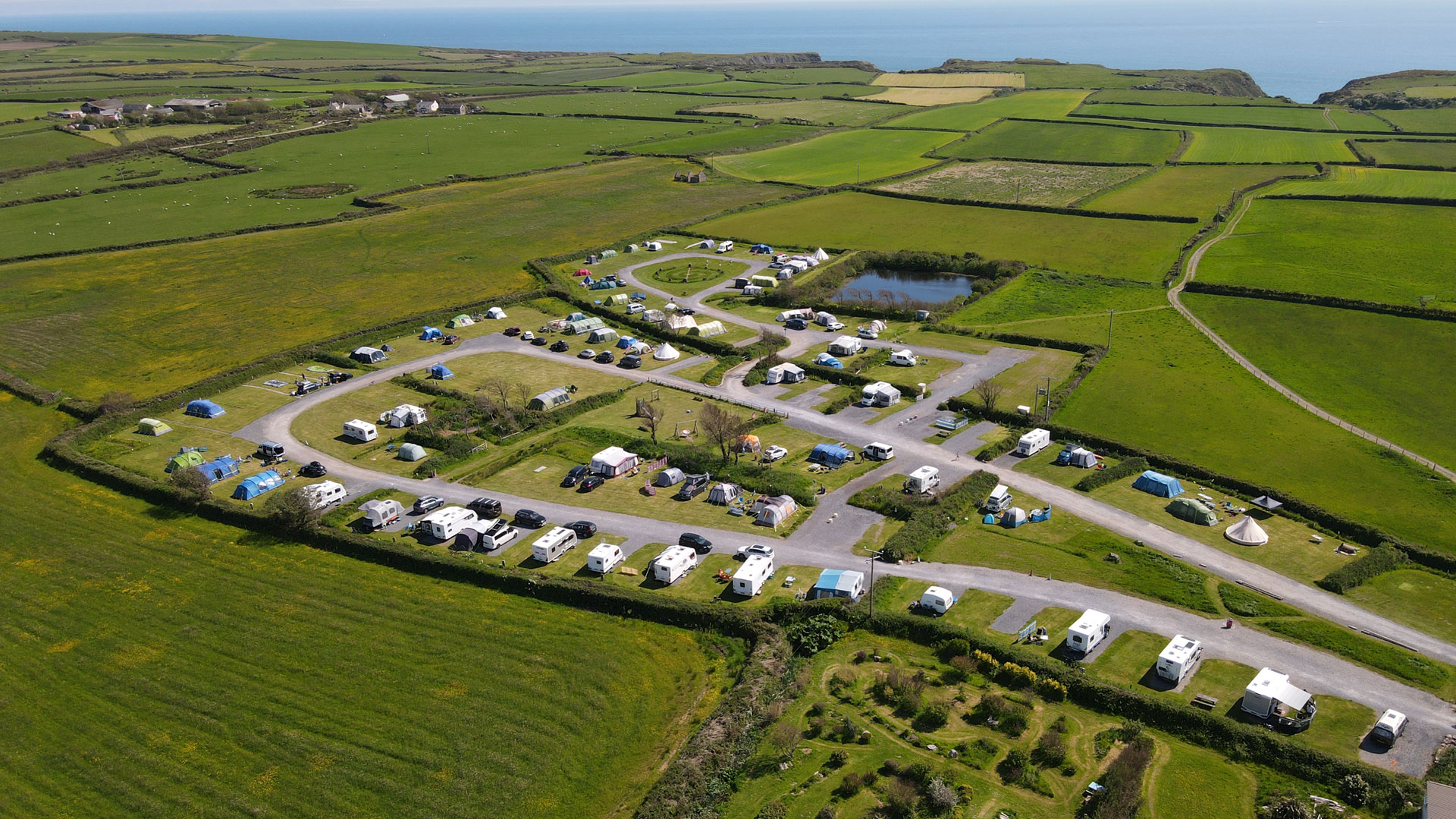 Gower Pitton Cross Caravan & Camping Park The Camping and