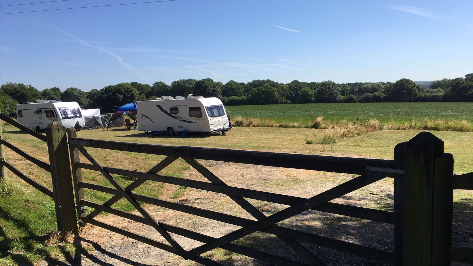 Horsham Bonnington Farm The Camping and Caravanning Club