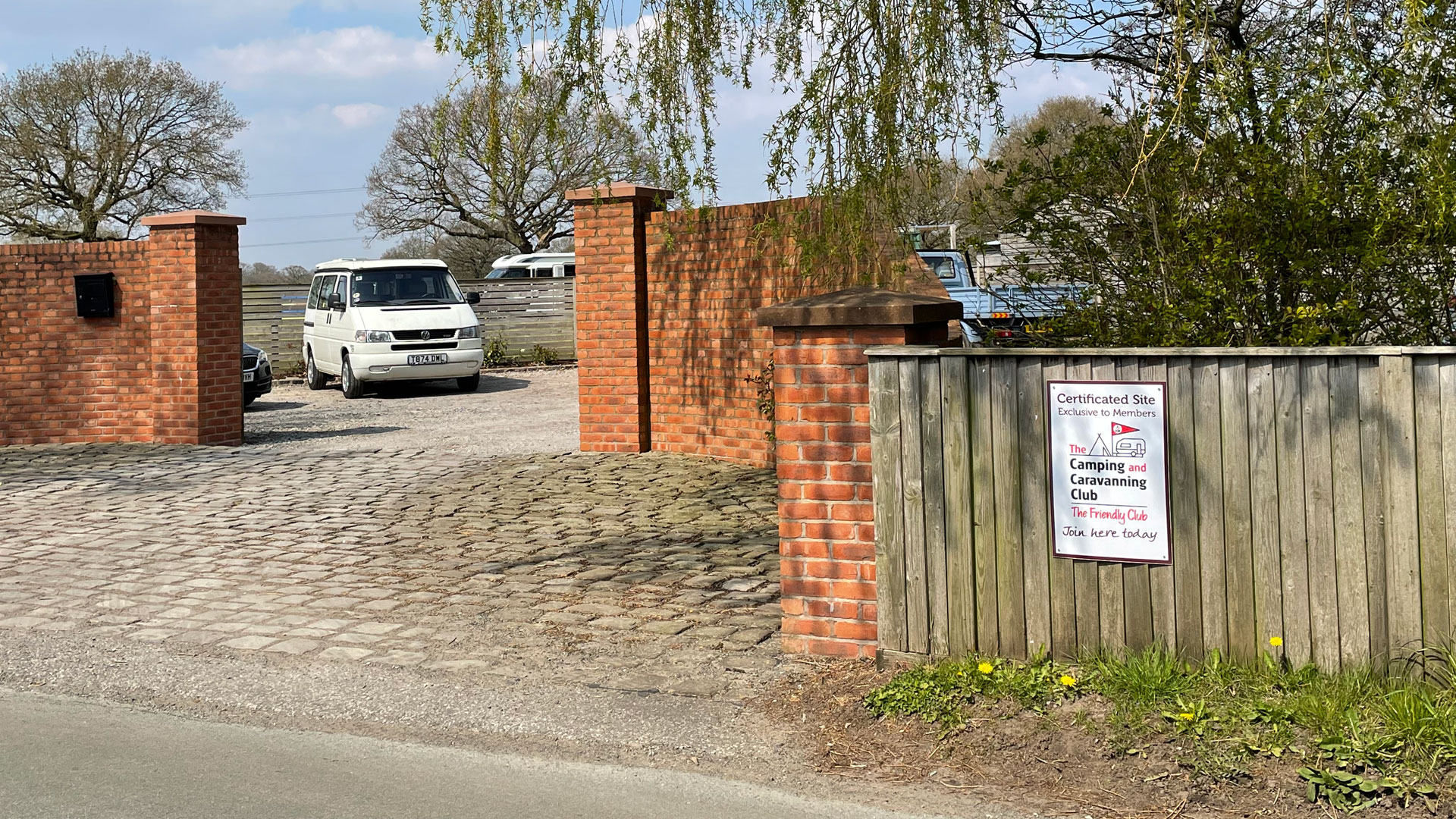 Northwich Shrubbery Cottage Campsite The Camping and Caravanning Club